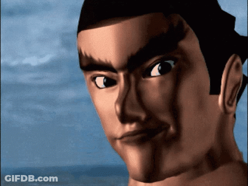 Close Up Man With Serious Look GIF