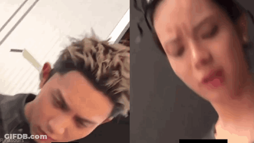 Close Up Of A Man And A Woman GIF