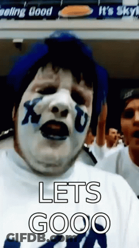 Close Up Of A Man Saying Long Live The Empire GIF