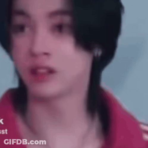Close Up Of A Person With Blurry Background GIF