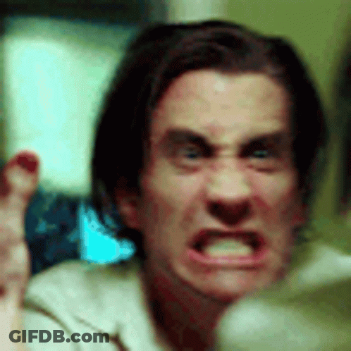 Close Up Of Angry Man GIF