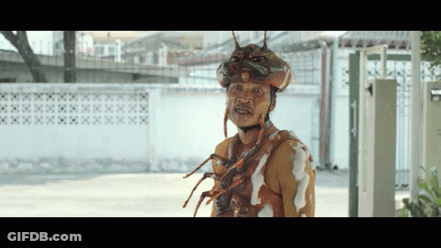 Close Up Of Ant's Head GIF