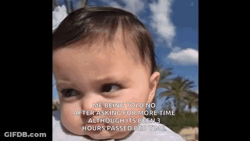 Close Up Of Baby's Face GIF