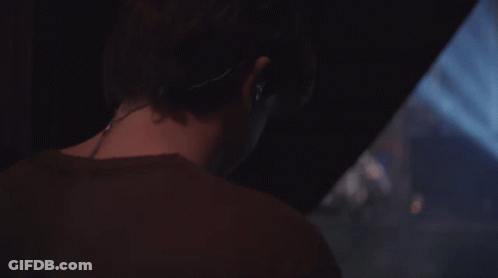 Close Up Of Back Saying I Love You GIF