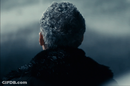 Close Up Of Back With Gray Hair GIF
