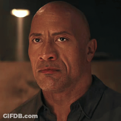 Close Up Of Bald Man With Beard GIF