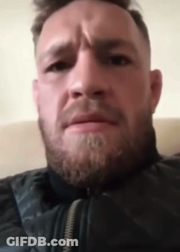 Close Up Of Bearded Man In Black Jacket GIF
