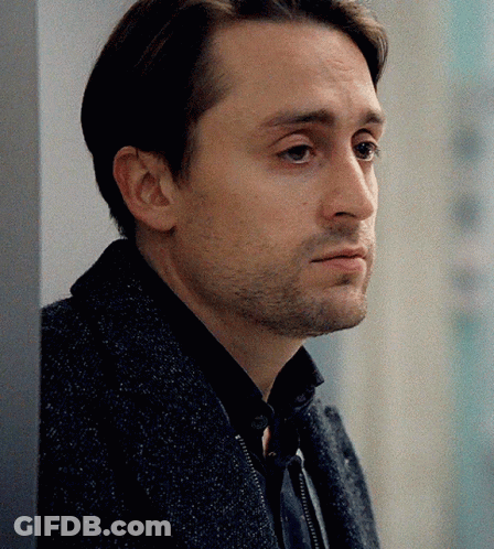 Close Up Of Bearded Man's Face GIF