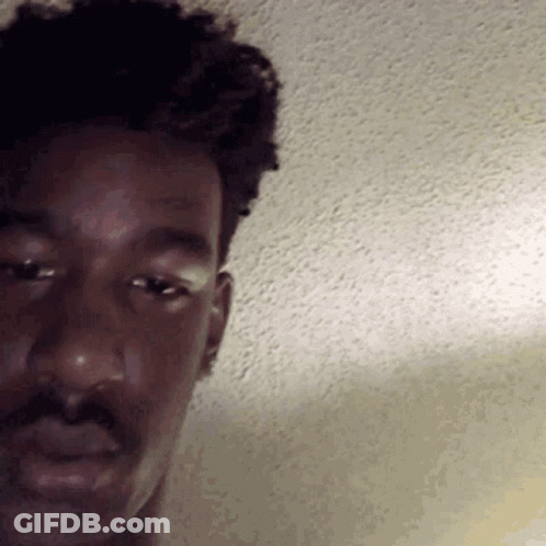 Close Up Of Bearded Man's Face GIF
