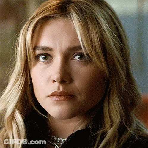 Close Up Of Blonde Woman In Black Jacket GIF