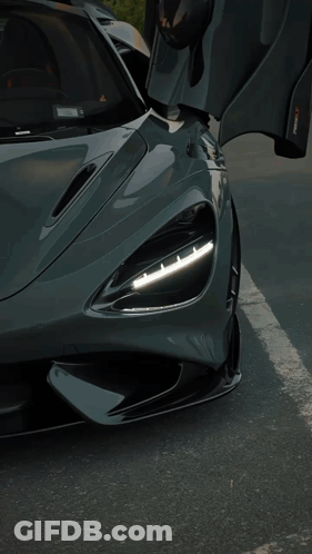 Close Up Of Car With FirstMotors GIF