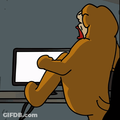 Close Up Of Cartoon Cat GIF