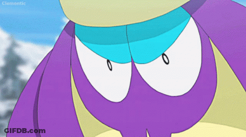 Close Up Of Cartoon Character Clemonitic GIF
