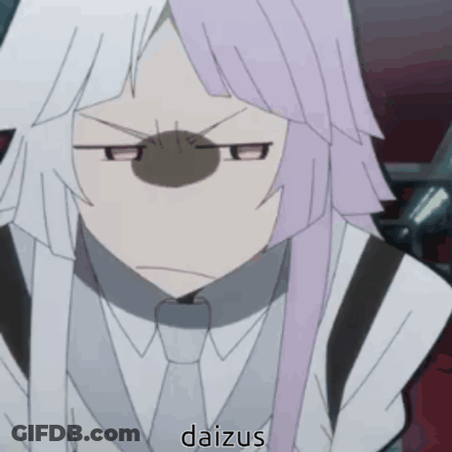 Close Up Of Cartoon Character Daizus GIF