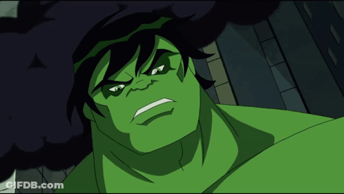 Close Up Of Cartoon Character Face GIF