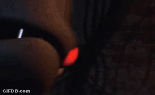 Close Up Of Cartoon Character With Red Face GIF
