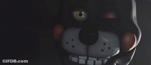 Close Up Of Cartoon Character With Red Face GIF