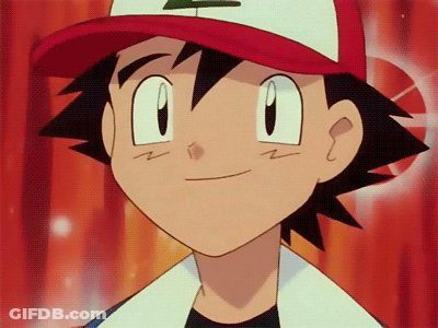 Close Up Of Cartoon Character With Red Hat GIF