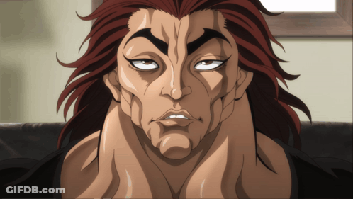 Close Up Of Cartoon Character With Serious Look GIF