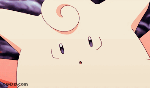 Close Up Of Cartoon Character With Swirl On Head GIF