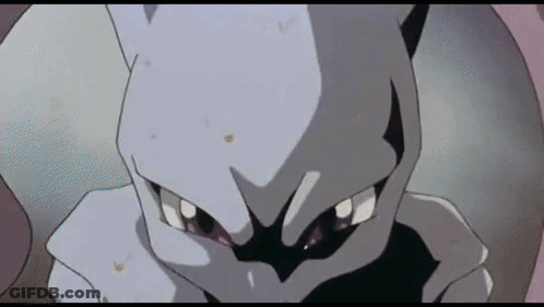 Close Up Of Cartoon Face With Shadow GIF