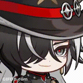 Close Up Of Cartoon Wearing Hat And Smiling GIF