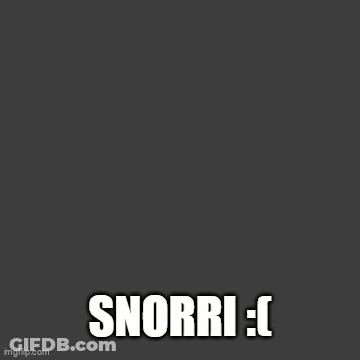Close Up Of Cat Saying Snorri GIF