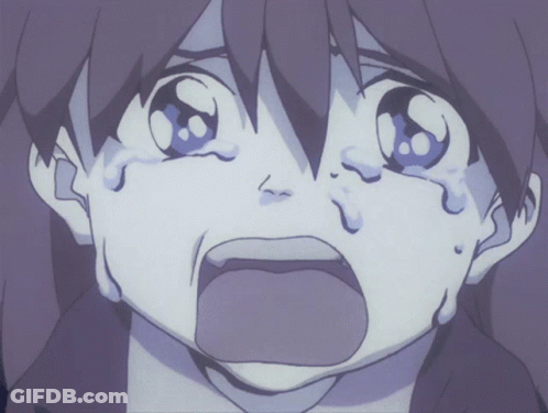 Close Up Of Child's Face With Tears GIF
