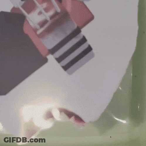 Close Up Of Drawing Of Person With Letter B On Chest GIF