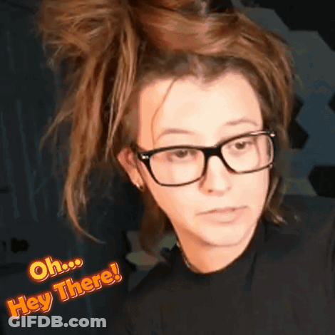 Close Up Of Ear With Piercing GIF