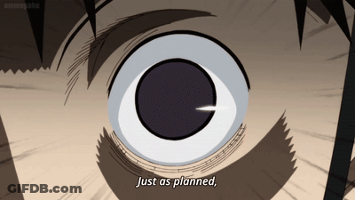 Close Up Of Eye Just As Planned GIF