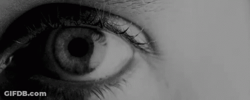 Close Up Of Eye With Black Pupil GIF