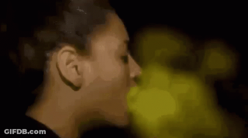 Close Up Of Eye With Stinky Text GIF