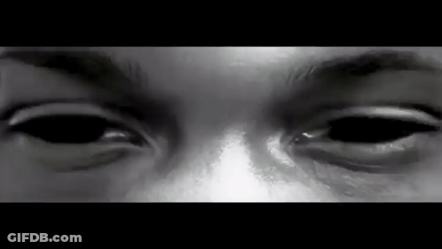 Close Up Of Eyes On Black Background GIF
