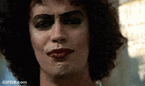 Close Up Of Face With Makeup GIF