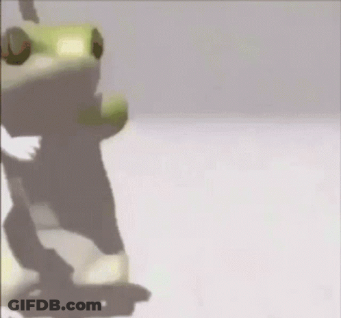 Close Up Of Frog Tail Blurred Background GIF