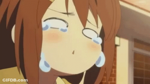 Close Up Of Girl Crying With Tears GIF