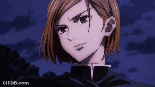 Close Up Of Girl Face With Purple Sky Background GIF