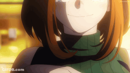 Close Up Of Girl In Green Sweater GIF