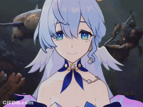 Close Up Of Girl With Blue Eyes GIF