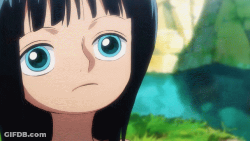 Close Up Of Girl With Blue Eyes GIF