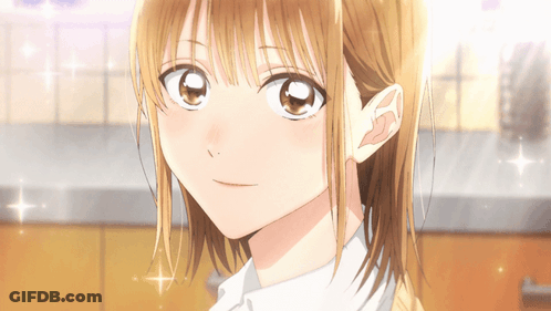 Close Up Of Girl With Brown Hair GIF