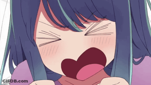 Close Up Of Girl With Mouth Open GIF