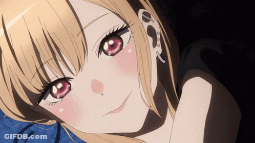 Close Up Of Girl With Red Eyes GIF