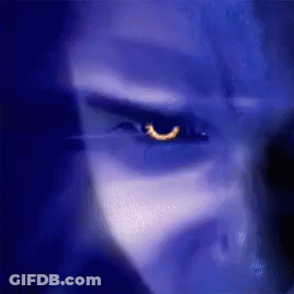 Close Up Of Glowing Eye GIF