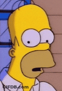 Close Up Of Homer Simpson GIF