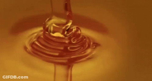 Close Up Of Honey With Shana Tova Umetuka GIF