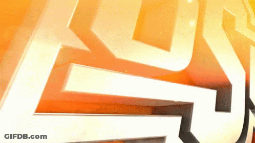 Close Up Of Letter S On Orange Background GIF