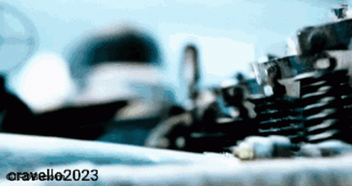 Close Up Of Machine With Cravello2023 GIF