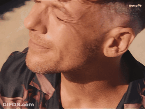 Close Up Of Man Face With Louxgifs GIF